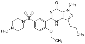 sildenafil - vzorec
